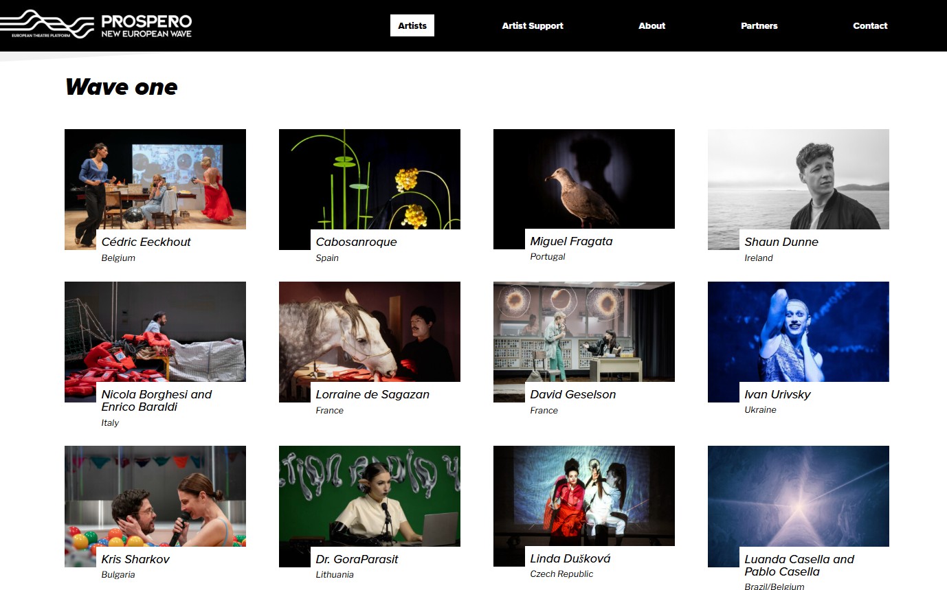 Site Prospero Théâtre de Liège