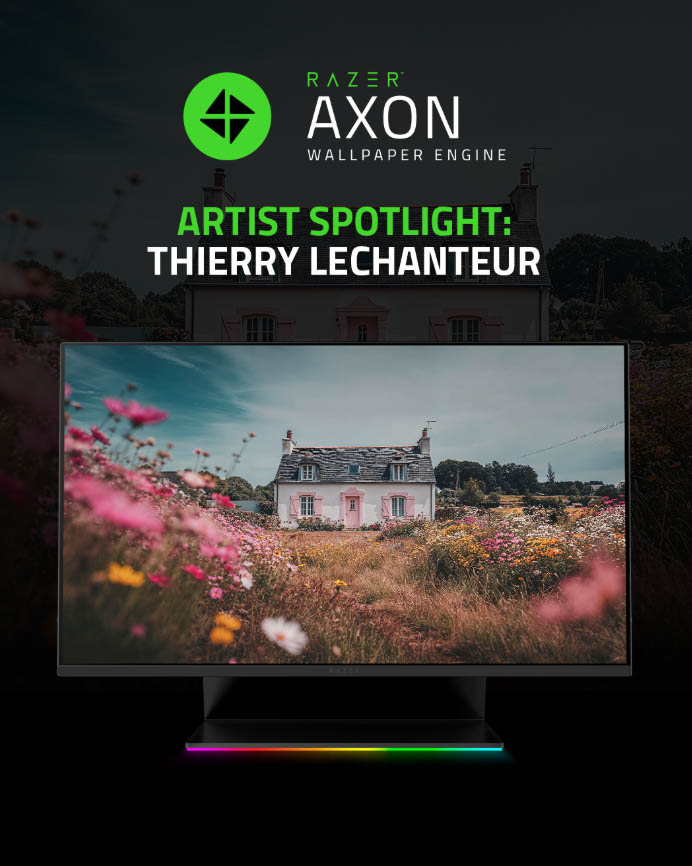 Thierry Lechanteur, Artist Spotlight Razer Axon Wallpaper Engine